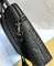 Кожаный портфель Bottega Veneta с плечевым ремнем