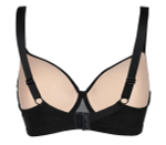 Бюстгальтер-балконет с формованной чашкой S1 (Размер: 4C) (Цвет: черный)