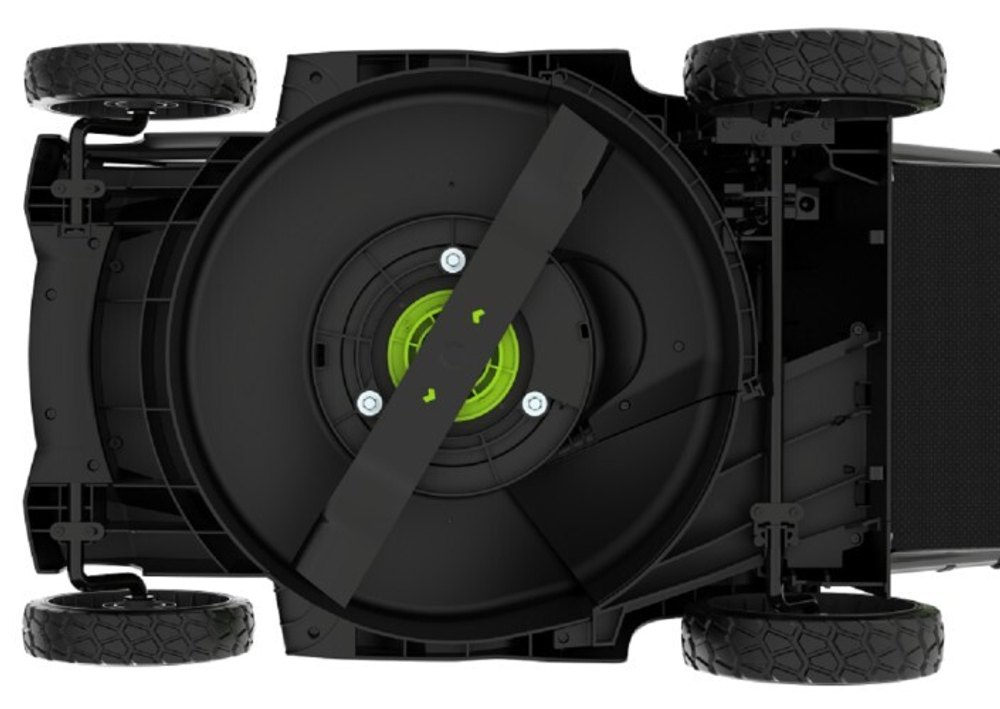 Газонокосилка аккумуляторная GREENWORKS 2520907UD 2x24V, 41 см, бесщеточная, c 2хАКБ 4 Ач и ЗУ