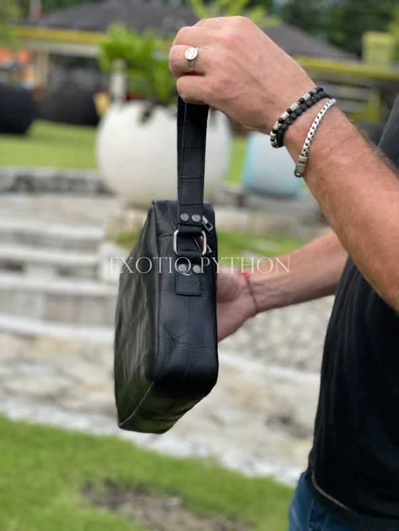 Борсетка из кожи крокодила BG-379