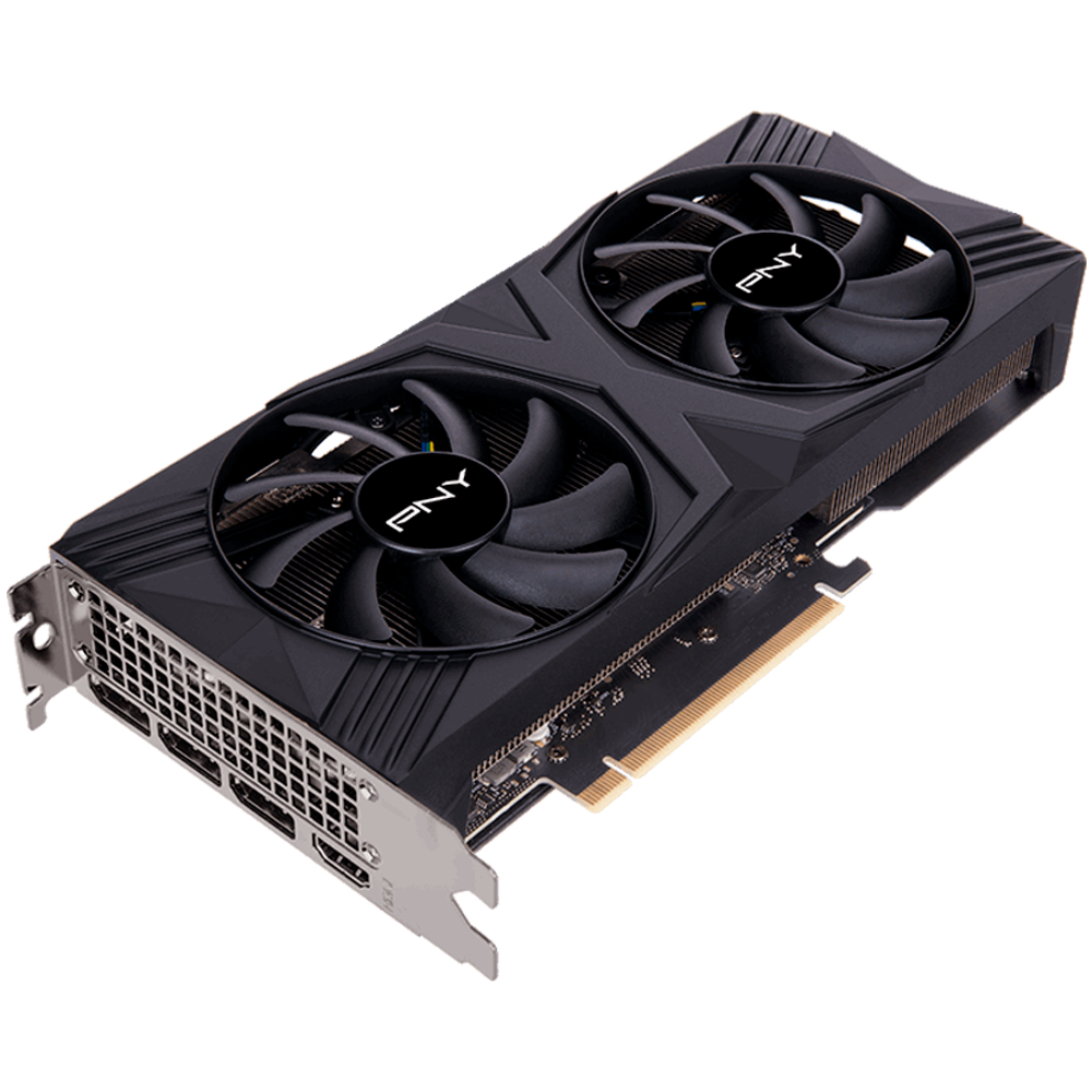PNY Video Card NVidia GeForce RTX 4070 SUPER 12GB VERTO Overclocked Dual Fan DLSS 3