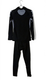 Термокомплект мужской, размеры 42, 44, 52, 58, цвет чёрный