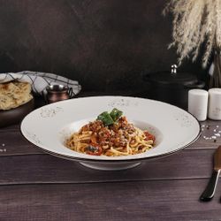 Тарелка глубокая 450 мл d 31 см h6,5 см Grace Noble [1]