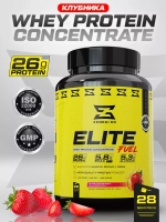Протеин сывороточный, Protein Whey, 28 порций Клубника