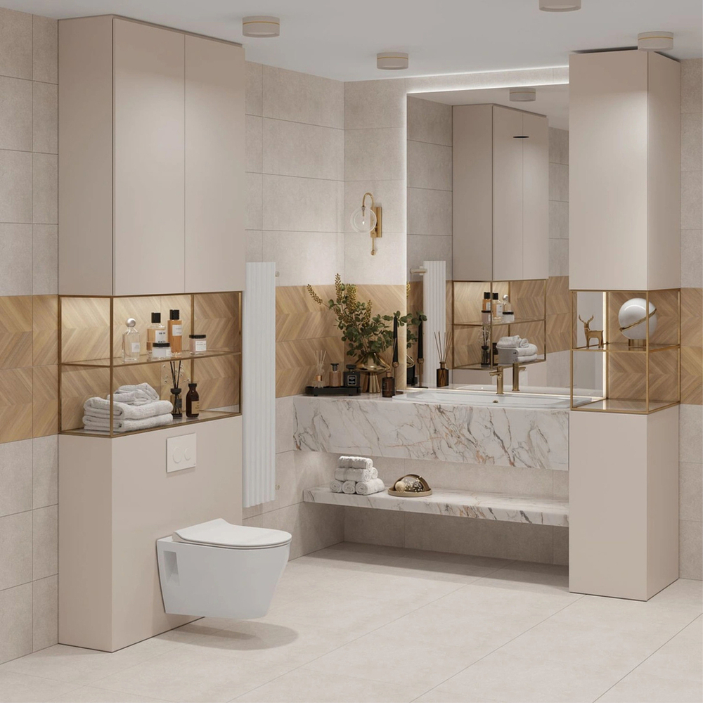 Унитаз подвесной "Бари" ЖС  безободковый сиденье дюропласт КЕРАМИН