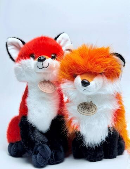 Мягкие игрушка "Лис и Пес" оптом