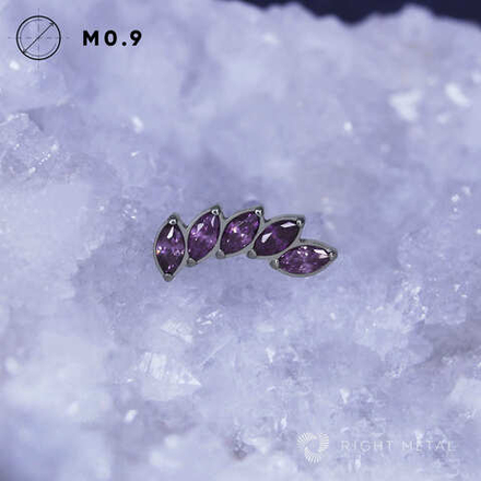 5K Marquise Curv Mini Purple