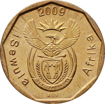 10 центов 2009 ЮАР