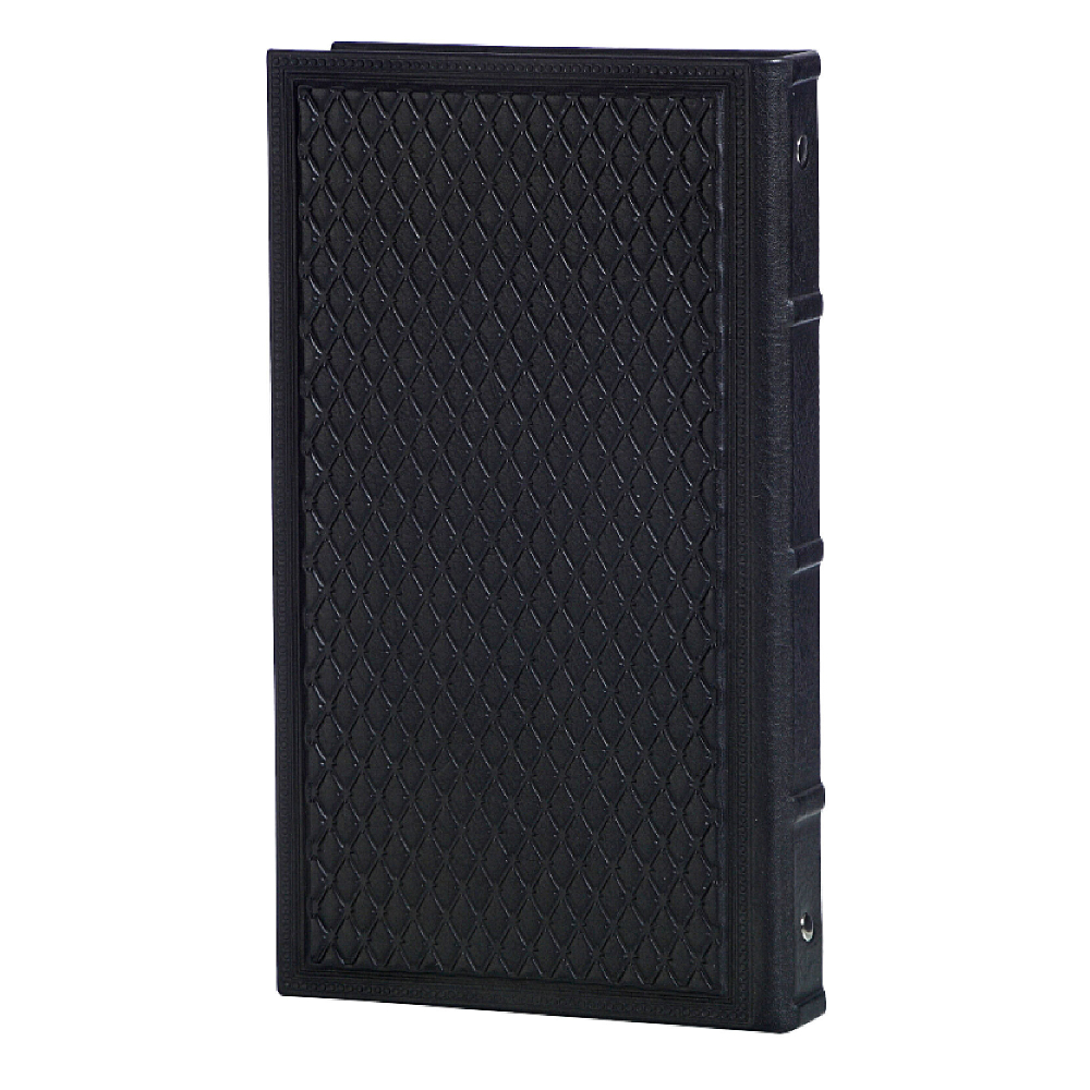 Визитница настольная «Федерация» с латунным орлом