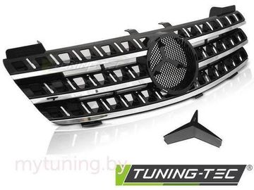 Решетка радиатора BLACK CHROME для Mercedes ML W164