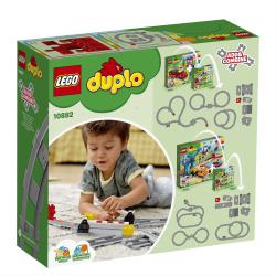 LEGO DUPLO Town - Железнодорожные пути 10882 / артикул 10882 / GTIN 5702016117288