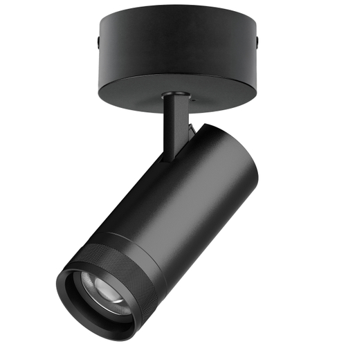 C4207SO Светильник CANNO PRO накладной LED 20W 1400LM 20-55G ЧЕРНЫЙ 2700-4200-6000K IP20 с адаптером (304207 + 215017)