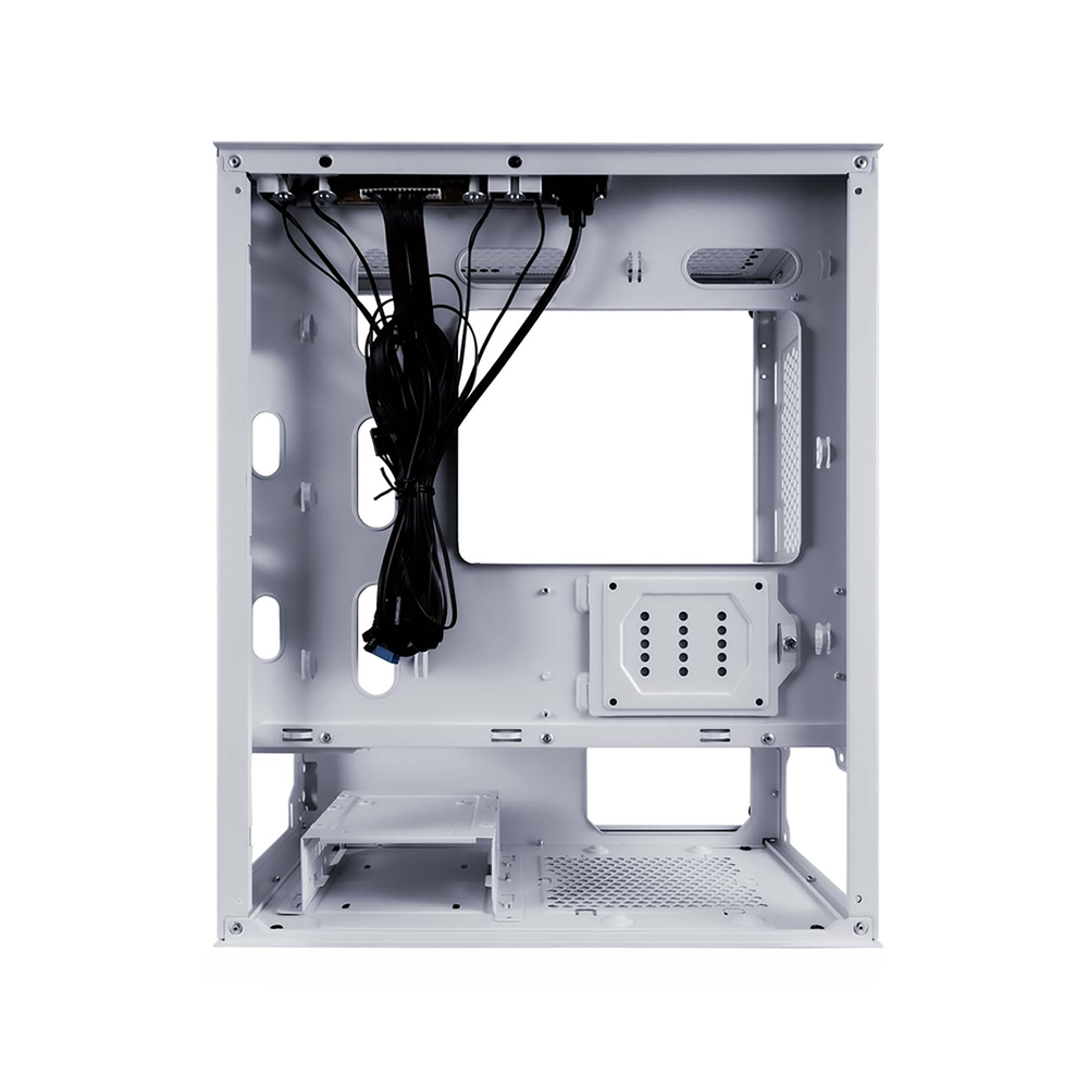 Корпус для компьютера 1STPLAYER Корпус TRILOBITE T3-G White / mATX, TG / 4x 120mm LED fans inc. / T3-G-WH-4F1-W