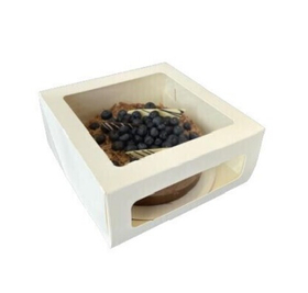 Упаковка Cake Window White большая 260*260*100 мм