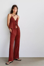 Брюки в стиле бамбула - PULL&BEAR