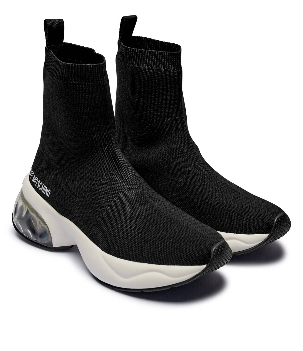 Кроссовки CRYSTAL60 Love Moschino - черный(JA15286G0LIYA)