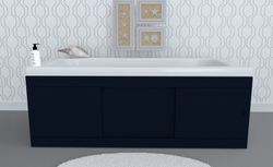 Экран под ванну раздвижной TR-4-228 индиго матовый soft touch