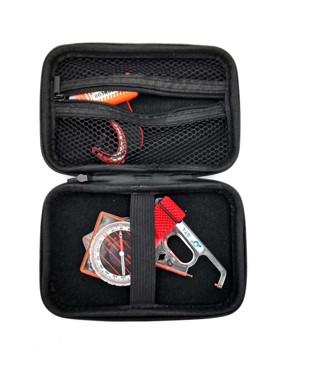 Компас звездочка, Москомпас Модель 9XR и Чехол для компаса и ЧИПа (Футляр подарочный)