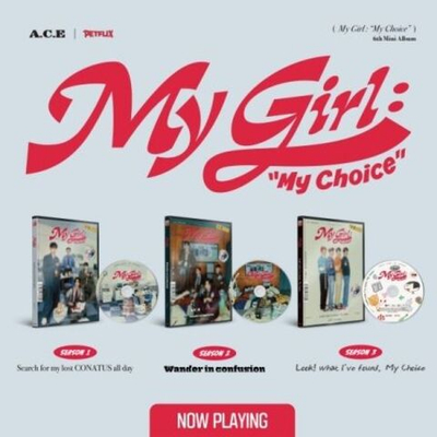 Альбом A.C.E - MY GIRL : MY CHOICE 6th Mini Album RANDOM Version