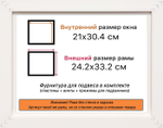 Рама 21x30 для картин и фотографий RP0192314-03(M82Y)