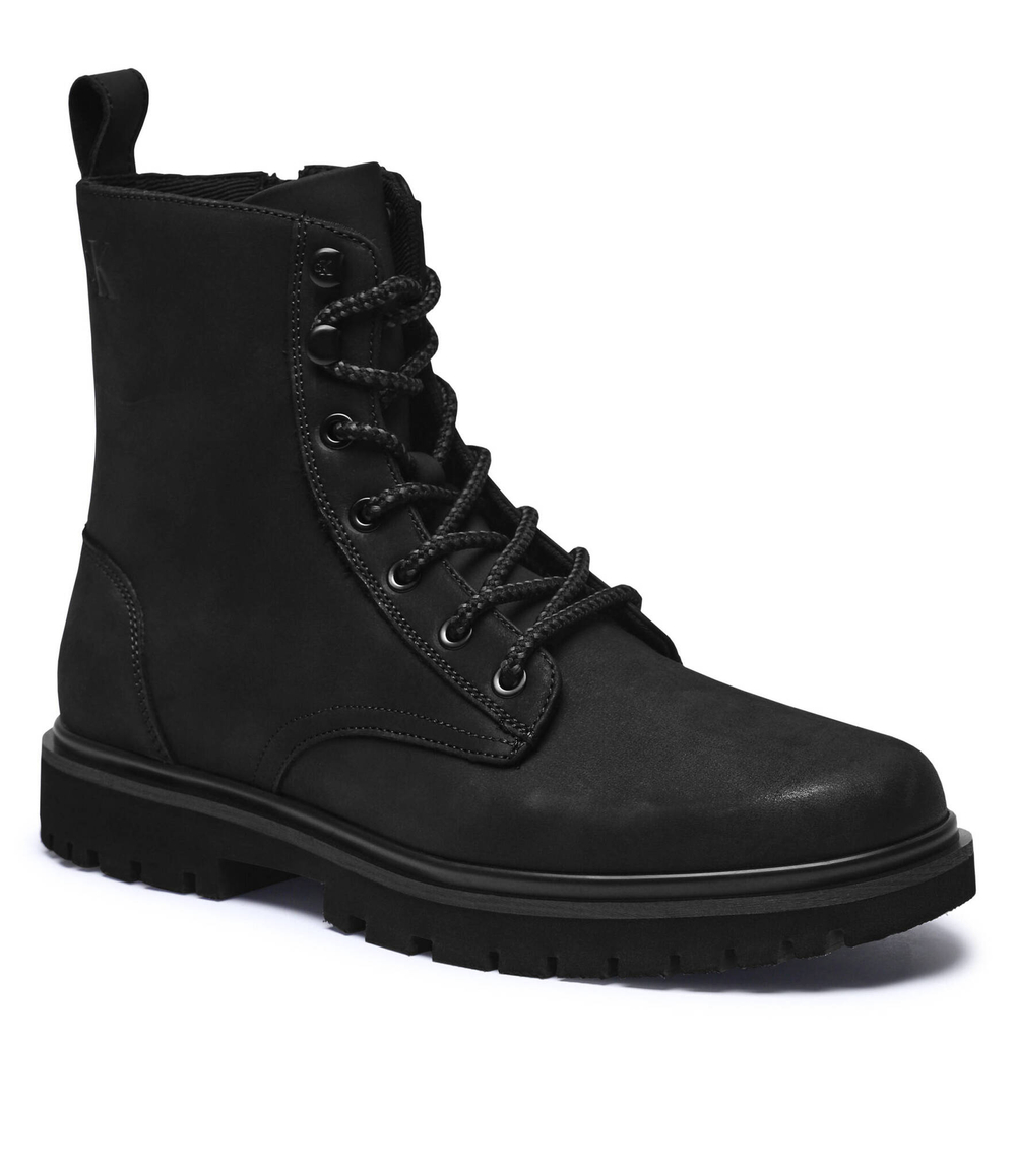 Кожаные трапперы REBELLIOUS Calvin Klein Jeans - черный(YM0YM01071)