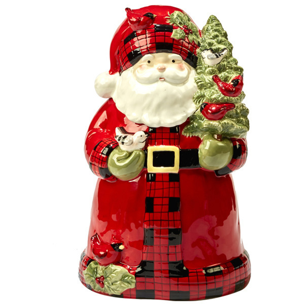 Банка для печенья Certified Int. Зимний плед 29см