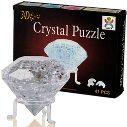 3D-Пазл Бриллиант Прозрачный Crystal Puzzle