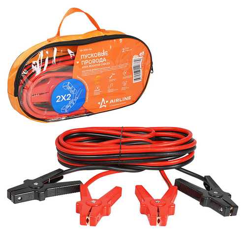 Провода прикуривания 600А PRO (5м, 12/24В, сумка) (SA-600-06) SA60006