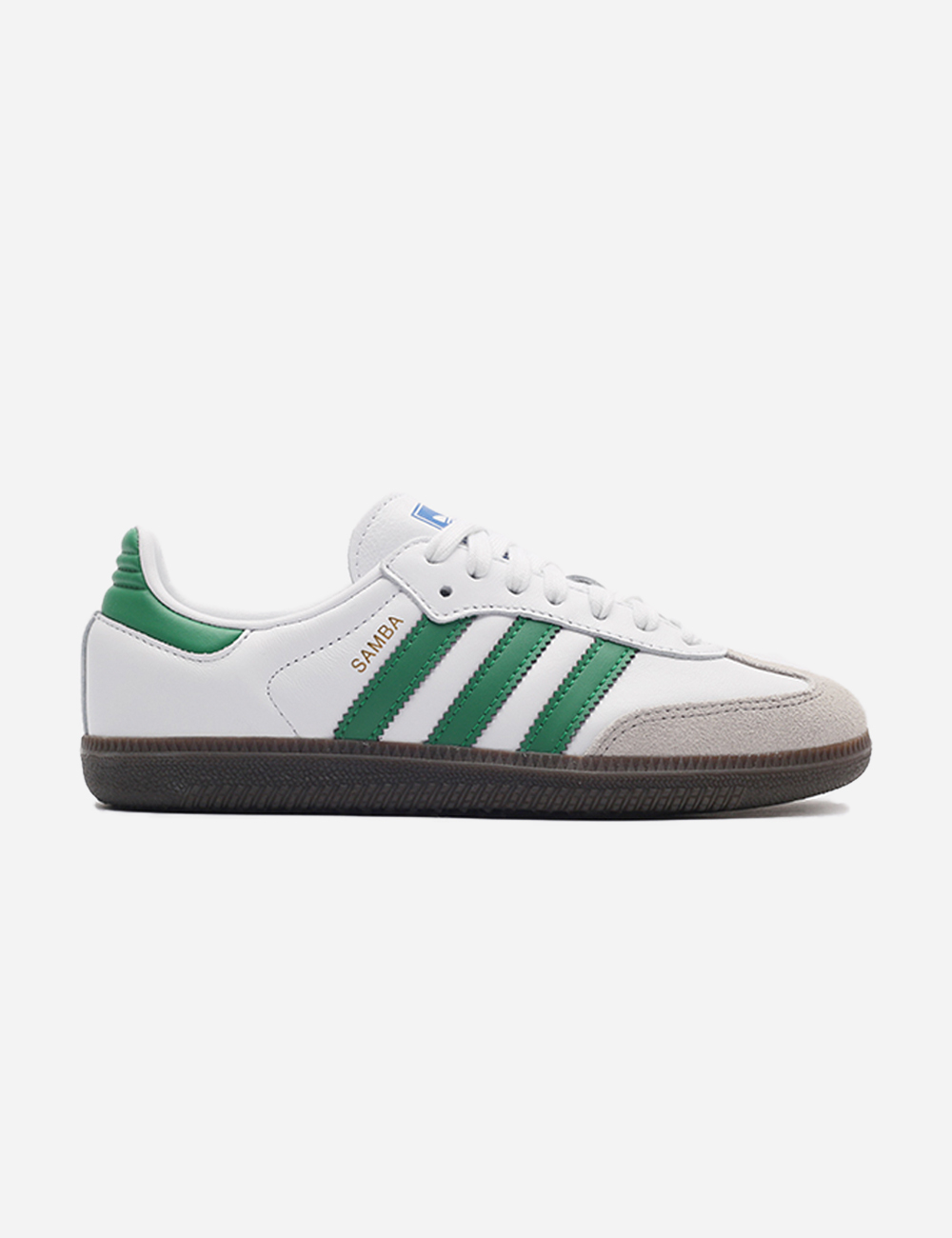 White adidas green online