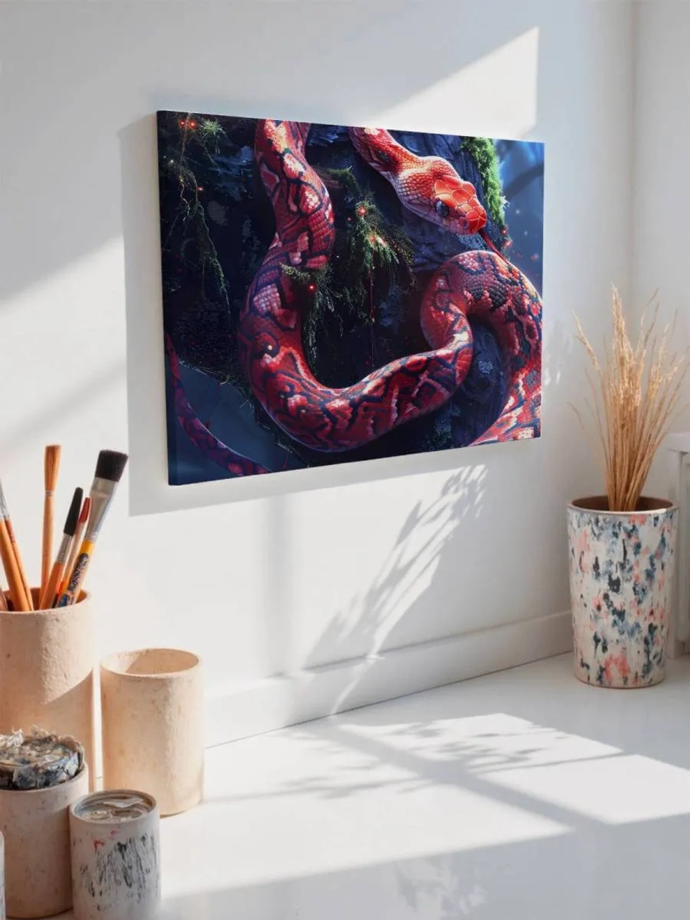 Картина на стену 40 X 50 Змея