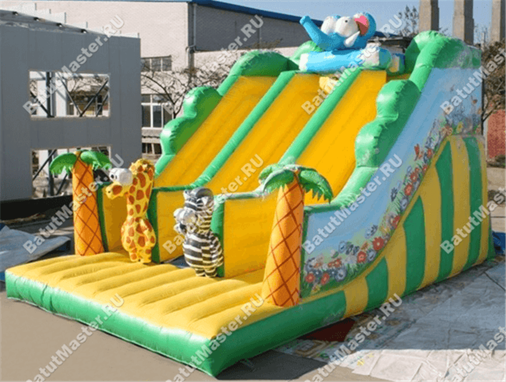 Коммерческий надувной батут "Африканское безумие"