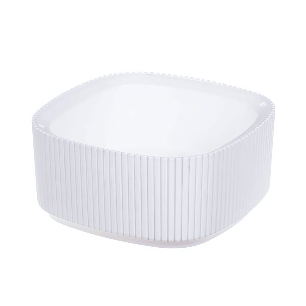 Кашпо СТРИП квадратное 190*190мм 1,6 л со вставкой М3250