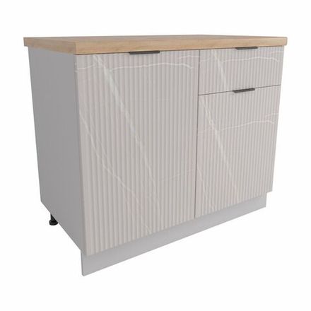 Кухня Модуль СШ 1000 Монца Кварц бежевый