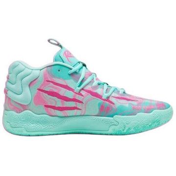 PUMA MB.03 Баскетбольные кроссовки MID Топ Синий красный Мужские