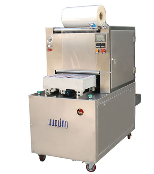 Полуавтоматический запайщик лотков Hualian HVT-550M/2