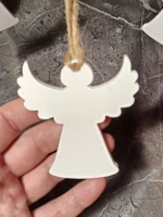 Новогодний декор ангелы 3 шт