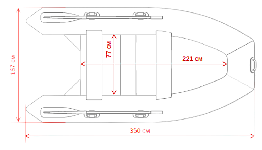 Лодка ПВХ Gladiator AirPro E350Pro НДНД -