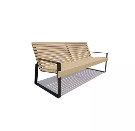 Скамейка «Белгород» сосна 2,0м, лак