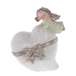 GAEM Фигурка декоративная "Ангел", L6 W10 H11 см, 3в.