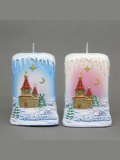 Свеча Ледяная (80х60х70 вес 88гр)