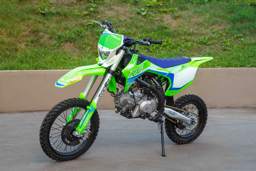 Питбайк Apollo RXF FREERIDE 150X-LE 17х14 Зелёный