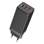 Зарядное устройство Baseus GaN Mini Quick Travel Charger C+C+A 65W - Black