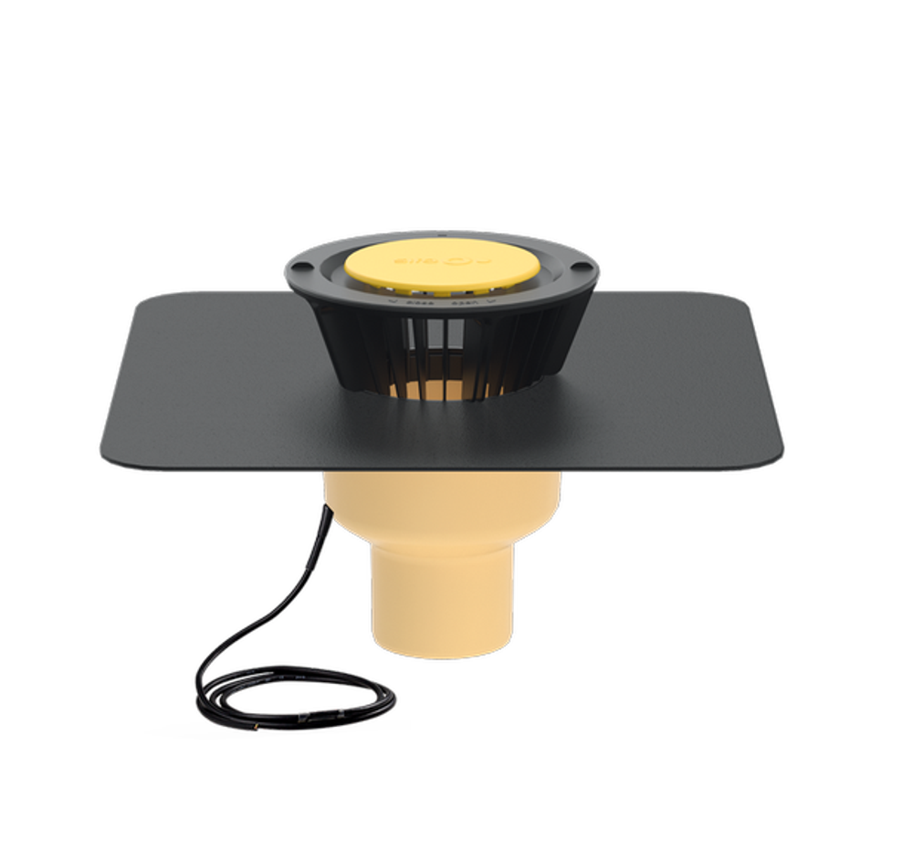 SitaTrendy Кровельная воронка с обогревом вертикальная Dn100 150500