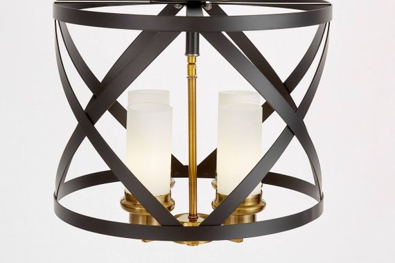 Подвесная люстра Lumina Deco Astila LDP 1242-3 BK+MD