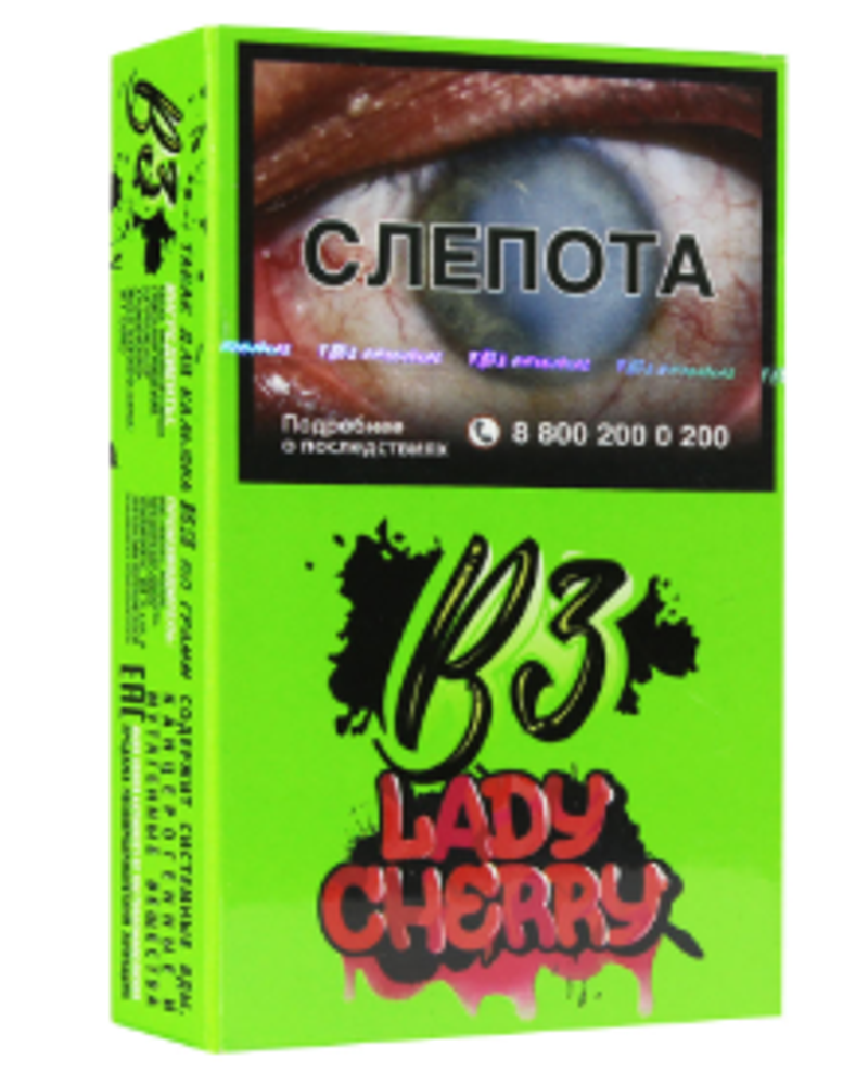 Табак B3 50 гр Lady Cherry (Вишня Микс)