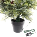 Ёлка светодиодная «Лесная радость» 120 см (460 веток) 140 ламп LED, цвет свечения-Теплый белый