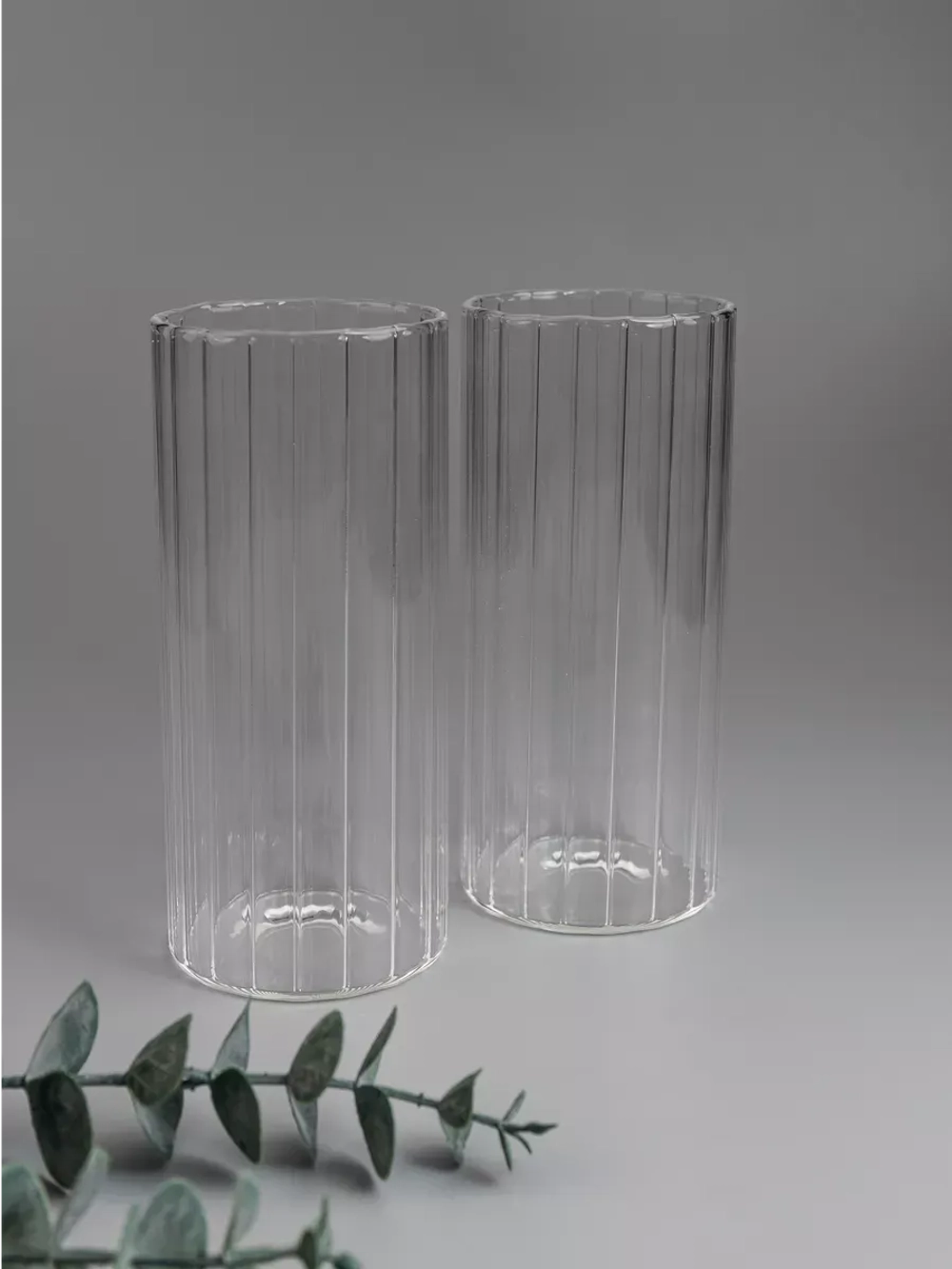 Набор рифленых стаканов, 400 мл. 6 шт.