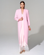 Удлиненный кардиган из итальянского крепа