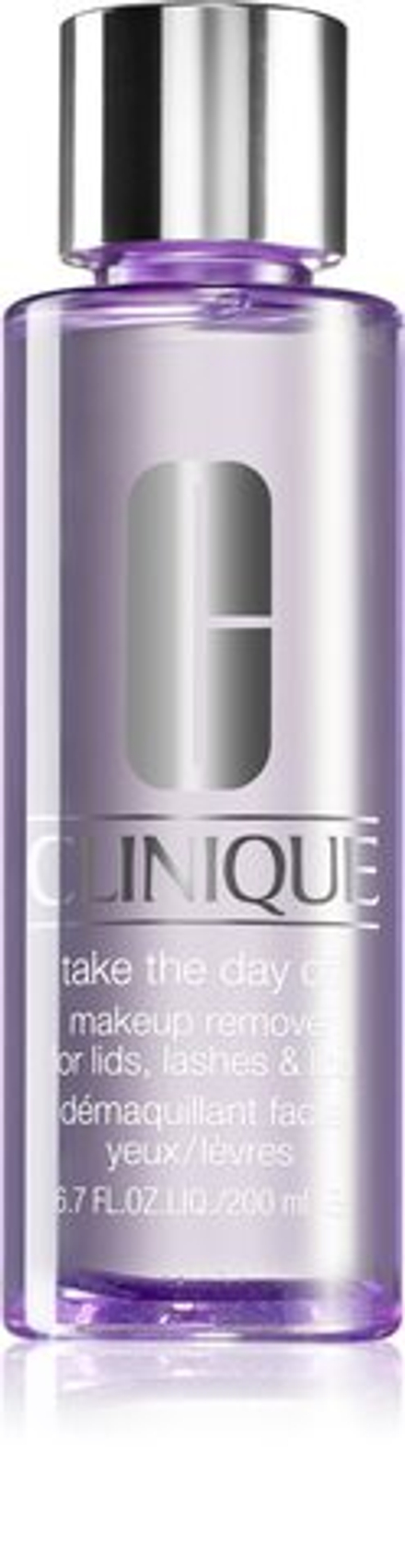 Clinique Take The Day Off Makeup Remover For Lids, Lashes & Lips - двухфазное средство для снятия макияжа с глаз и губ /   200  ml  / GTIN 20714699604