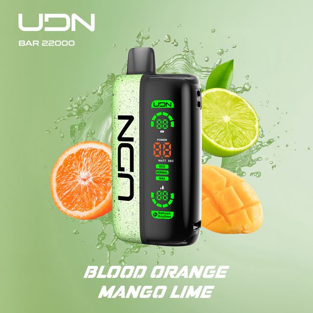 Одноразовый Pod UDN BAR - Blood Orange Mango Lime (22000 затяжек)